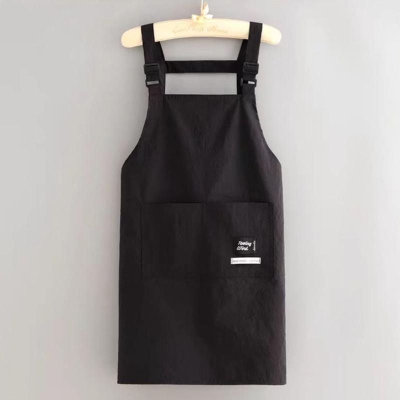 Fashionable Splash-Proof Korean Style Apron for Home Kitchen Cooking and Catering Special Work Clothes for Adults Waiter
