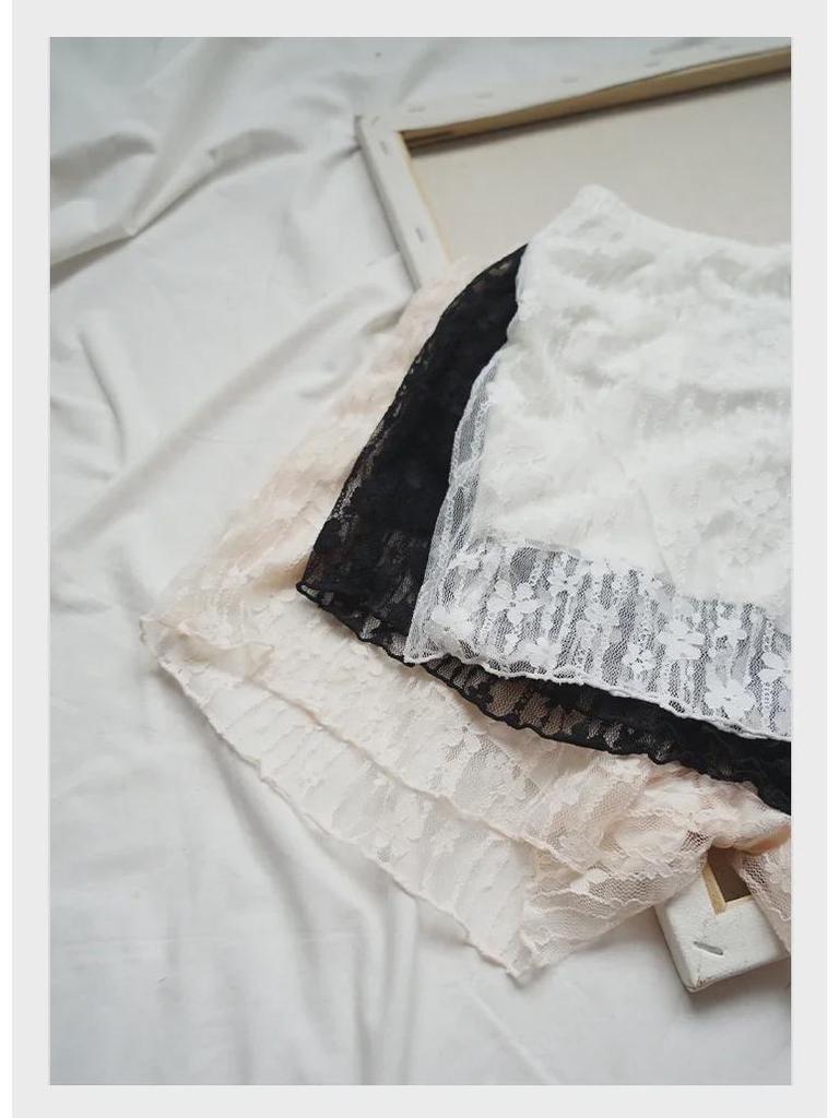 Damen Doppel-Lagen Mesh Sicherheits-Shorts – Vielseitig, lockere Passform für Frühling & Sommer