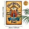 Vintage Metal Wall Art Beer Mug Sign Bar Decor Garage Home