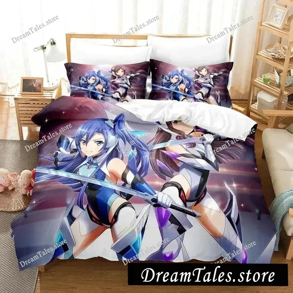 3D Printed Anime Revue Starlight Bedding Set Boys Twin Queen Size Duvet Cover Pillowcase Bed Kids Adult Home Textileextile741