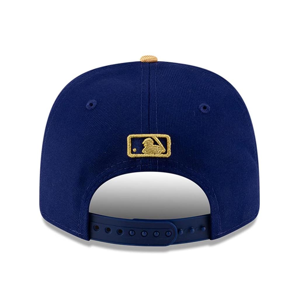 [New Era] 2025 Gold Collection Cap 9SEVENTY Los Angeles Dodgers MLB 2025 GOLD COLLECTION SNAPBACK CAP ROYAL BLUE LOS ANGELES DODGERS Snapback Hat LOW