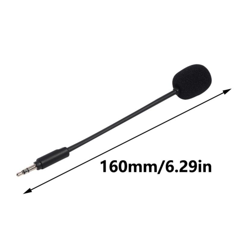 Replacement 2.5mm Microphone for G735 Gaming Headsets Detachable Game Mic Boom Professional Clear Sound Noise Isolation