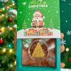 999 Fine Gold Santa Claus Sticker: Prosperity & Joy Mobile Phone Gift