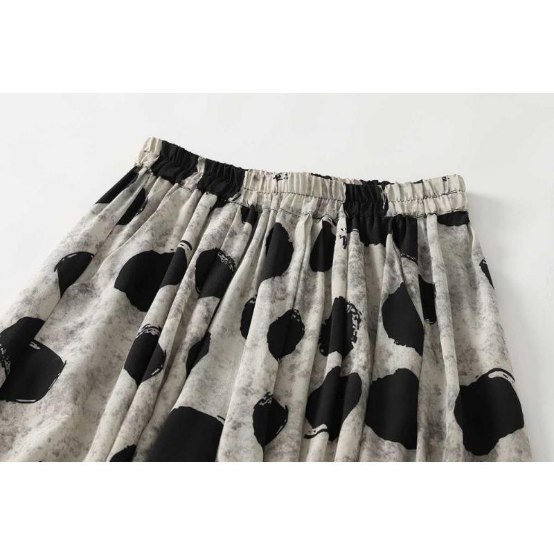 Spring and Summer Silk Cropped Pants for Women