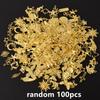 Random Mix 10/20/30/50/100pcs Alloy Metal Charm Sun Moon Star Butterfly Cross Sea Animal Pendants For Jewelry Making Accessories