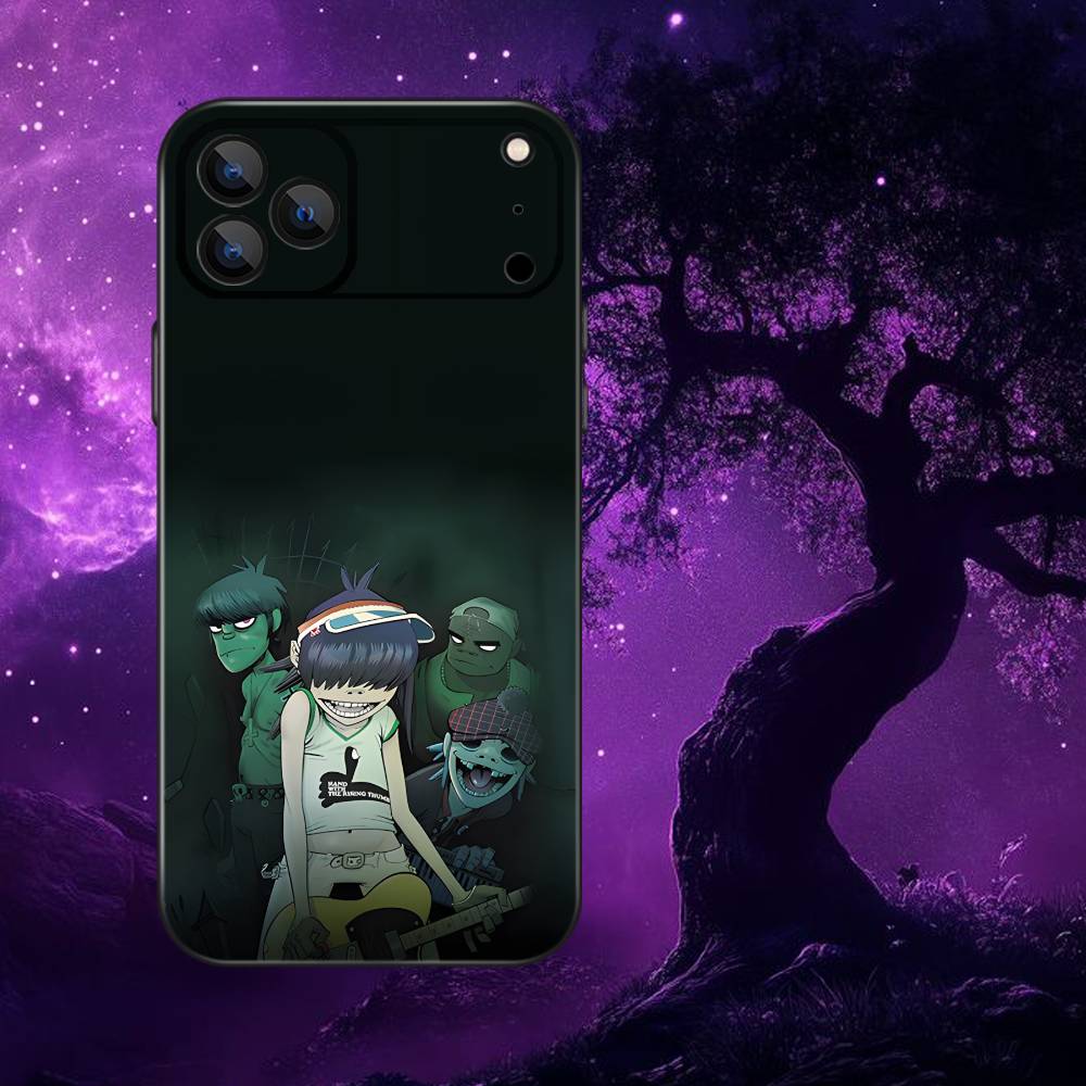 band G-Gorillaz  Phone Case For iPhone 17,16,15,14,13,12,11,Pro,Max,Plus,E,Air,Mini Protective TPU Cover