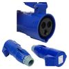 For RV Camper Marine External Hook Up 220V-240V16A Plug Socket Main Inlet Socket