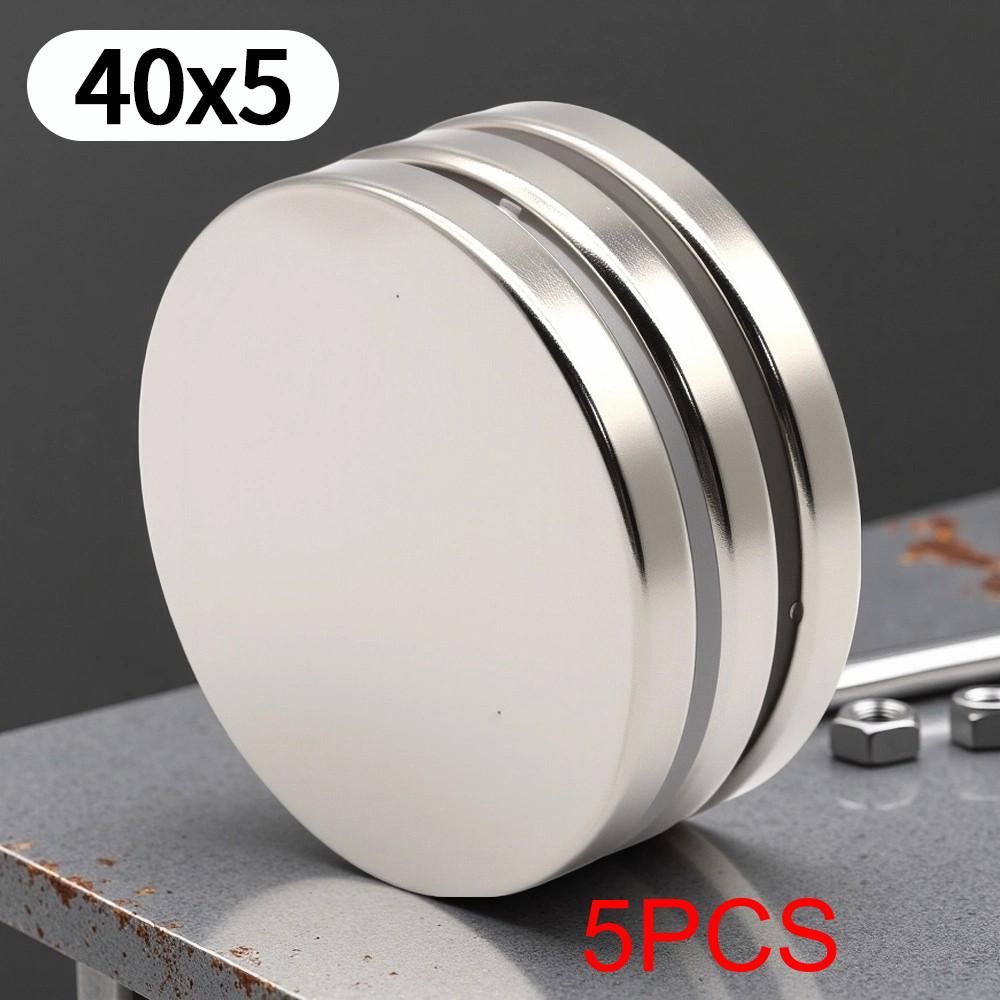 40X5MM Magnete Runde Kühlschrankmagnete für Büro-Whiteboard Geeignete Werkzeuge Zuhause Arbeitsplatz, Etc 40*5