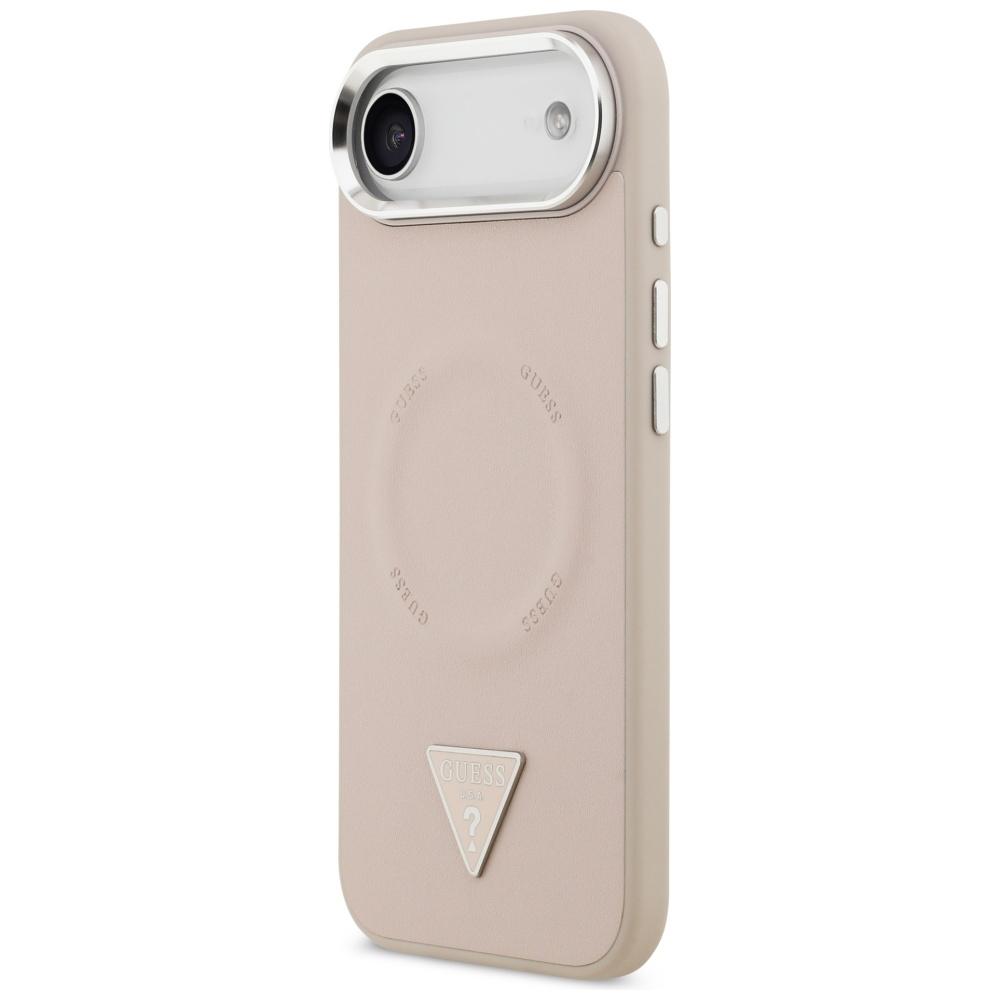 Guess Triangle Logo MagSafe Case for iPhone Air Pink