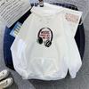 Women's American Style Hooded Sweatshirt - Casual Spring/Autumn, Plus Velvet, Long Sleeve, Loose Fit.