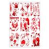 Halloween Blood Mark Removable Window & Wall Stickers: Skeleton & Ghost Décor