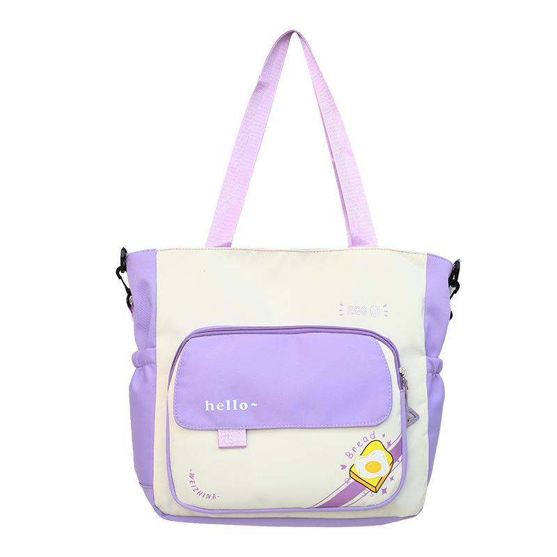 Single-shoulder Crossbody Bag for Female Middle School Students and College Students