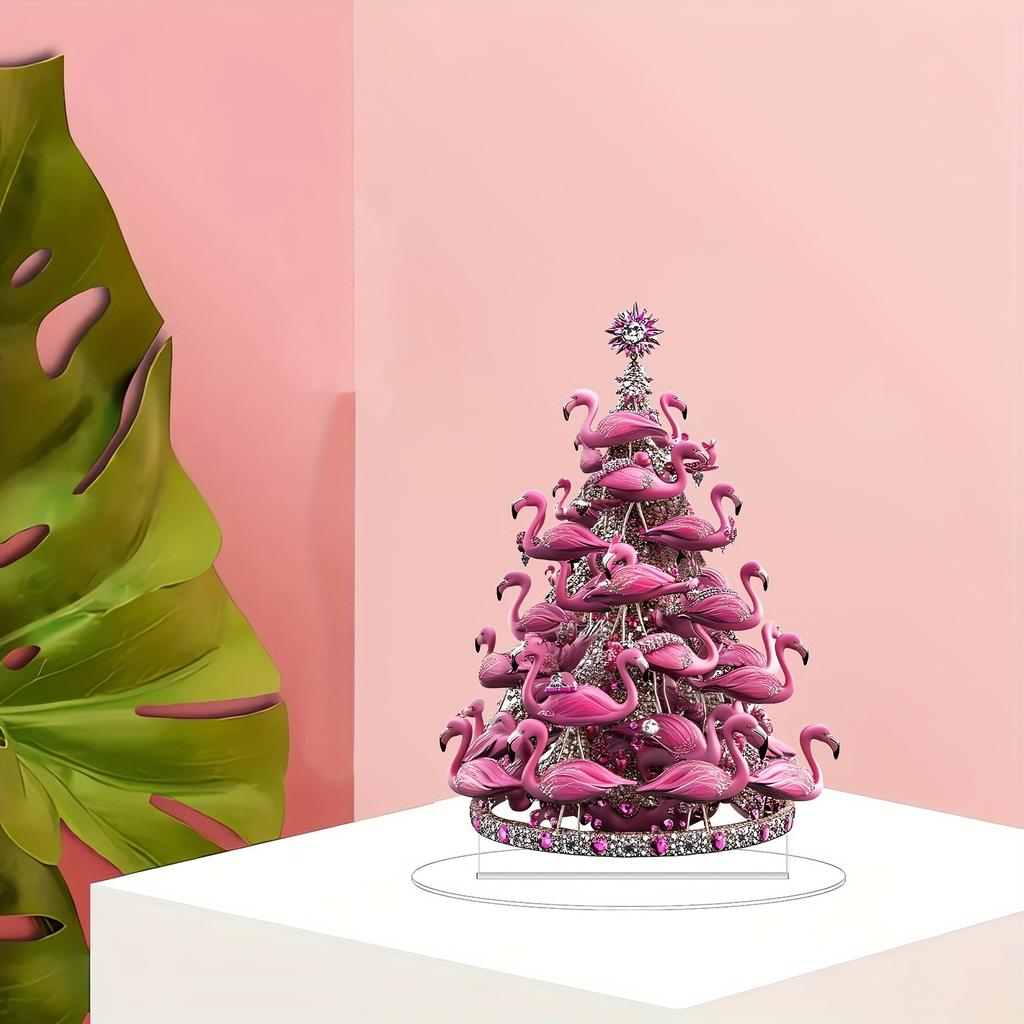 Dessin animé, Animal, Rose, Flamant rose, Salon Chambre, Bureau à domicile, Accessoires de décoration de bureau, Décorations