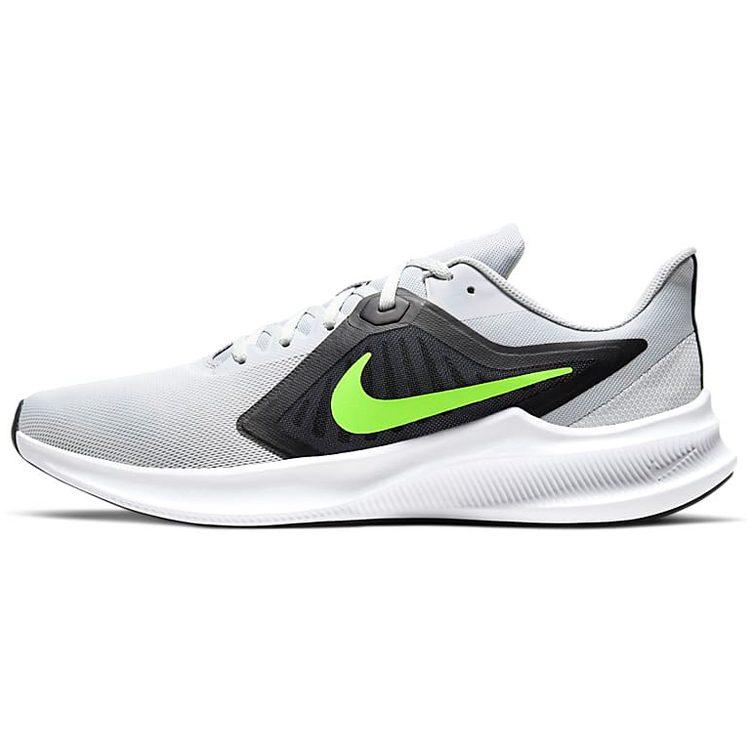 Nike Downshifter 10 Grau/Schwarz/Grün CI9981-005