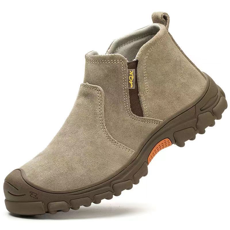 

Обувь для страхования труда Мужская одинарная обувь Защитная обувь Стальная защитная обувь Baotou с защитой от ударов 37