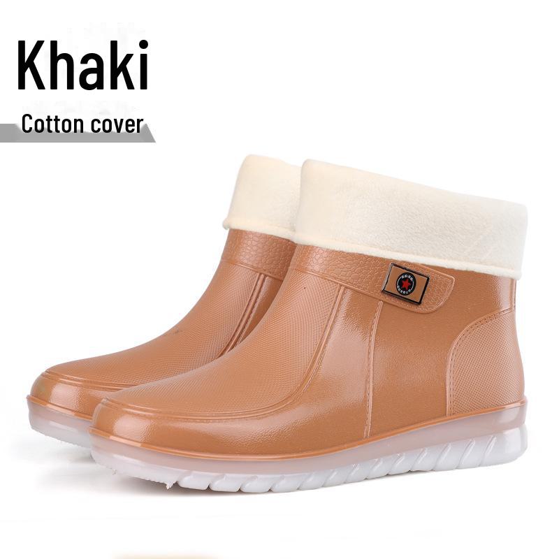 Women's Fashion Low-Top Outdoor Waterproof Non-Slip Rain Boots