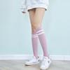 Spring & Autumn Micro-Pressure Slimming Thigh-High Knee Socks for Women - Japanese Korean College Style, Student Long Tube Football Socks