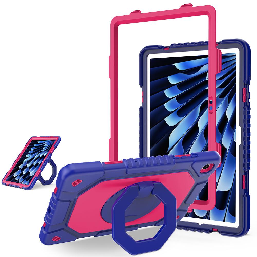 For Samsung Galaxy Tab A11+ / A9+ Case Hand Grip Kickstand Shockproof Silicone + PC Tablet Cover with Pen Slot