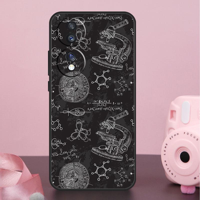 Biology and Chemistry Case For Honor X8b X9b X6a X7a X8a X9a X6 X7 X8 X9 50 70 90 Magic 5 Lite Magic 6 Pro Cover