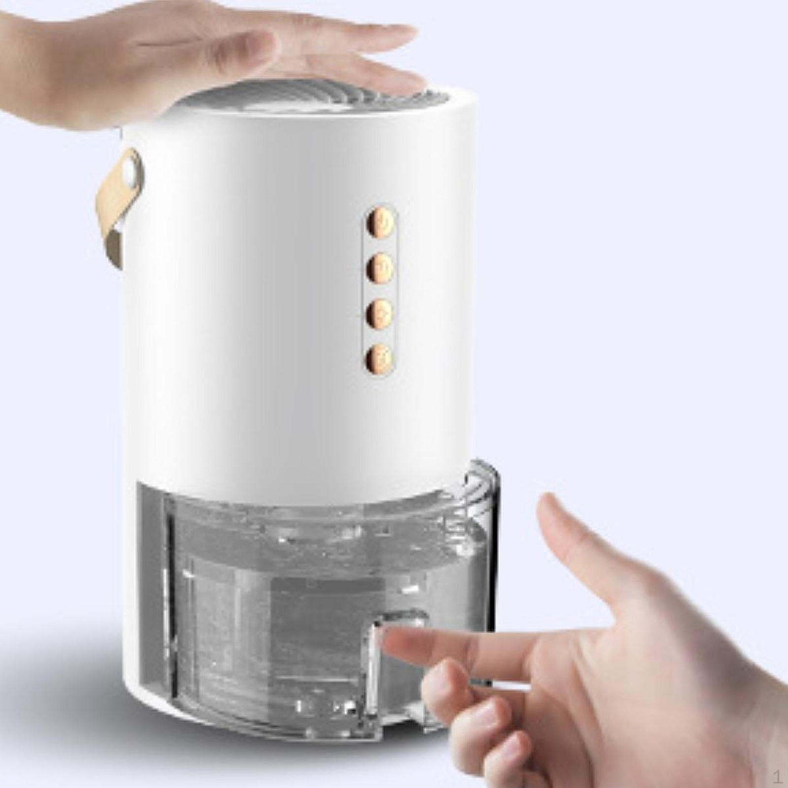 Air Dehumidifier Compact Electric Mini for Basement Bathroom RV white nero