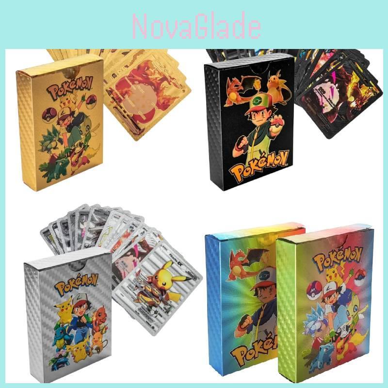 Unique Trading Cards Set With Golden Foil Design For Kids Birthday Gifts