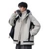 Down jacket men's white duck down winter new casual Hong Kong style fashion warm thickened men's jacket