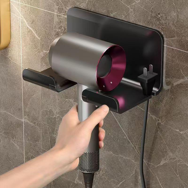 Bohrerfreier wandmontierter Haartrocknerhalter für Badezimmer & Zuhause