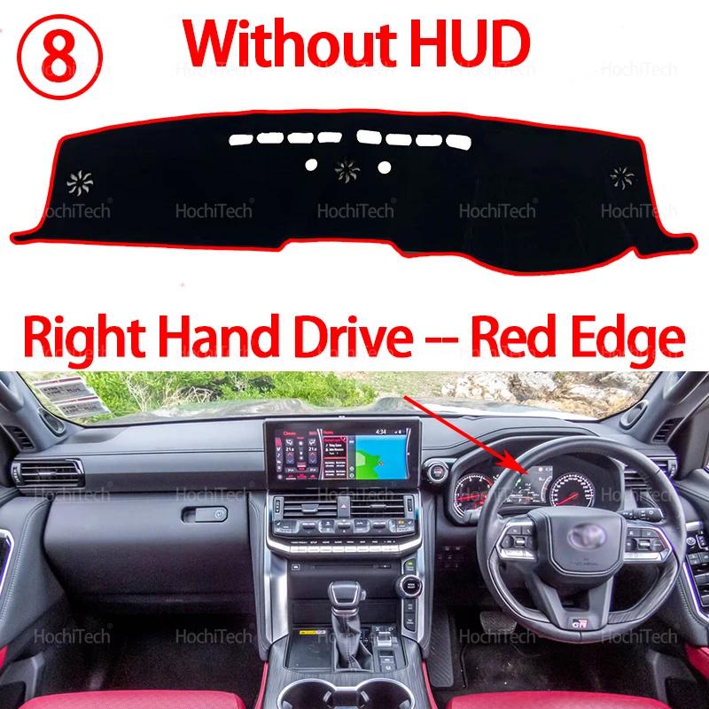 For Toyota Land Cruiser 300 LC300 ZX VX GR-S -2025 Car Dashboard Cover Dash Board Mat Carpet Pad Sunshade Cape Cushion