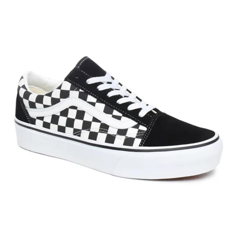 Vans Old Skool Platform 'Black White Checkerboard' Women's Vans VN0A3B3UHRK
