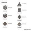 7 ks Silver Dragon Metal Dice Sada dutých kovových mnohostěnných kostek Vhodné pro RPG stolní karetní hru