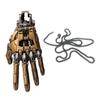 Hot Sale 5cm Robot Hand Collectible Daoism Mechanical With Chain Movable Finger Joints Hand Charm Display Gifts Pendant Ornament