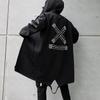 Herbst Männer Mit Kapuze Jacken Drucken Harajuku Windjacke Mantel Männlichen Casual Outwear Hip Hop Streetwear Mäntel