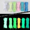 1 Pair Luminous Shoelaces Glow in The Dark Shoe Laces Fluorescent Flat Shoelaces Replacements for Sneakers Boots