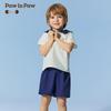 PawinPaw Little Bear Boys' Navy Casual Set