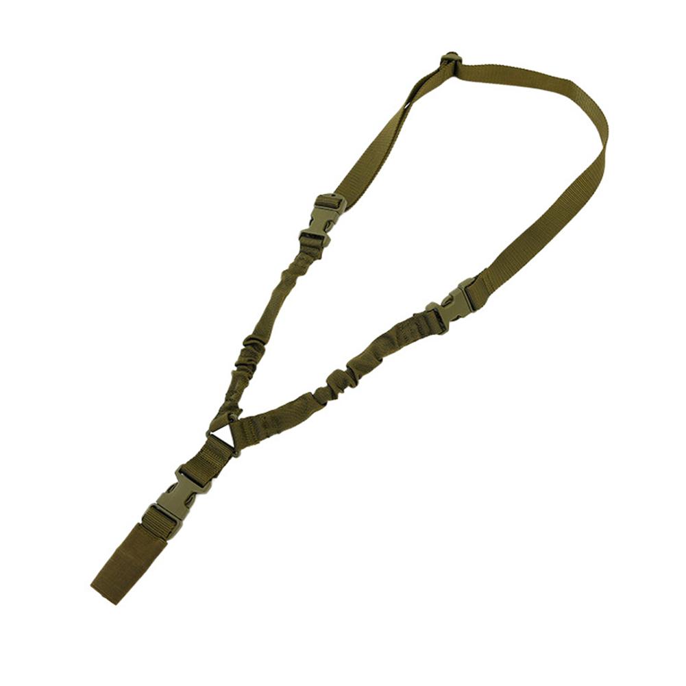 Outdoor Single Point Gun Sling Nylon Schultergurt Gewehr Seil Gürtel mit Metallschnalle taktische Ausrüstung