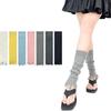 Fashion Wasteland Style Knitted Sock Covers High Elastic Knitted Pile Socks Sweet Style Y2K Socks Girls Fashion