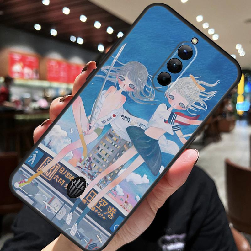 Cartoon Aesthetic Aya Takano Case For ZTE Nubia Red Magic 8S 9S 10S 8 9 10 Pro Plus 6S 7S 6 7 Pro 5G 6R 11 Pro Plus Cover