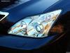 Compatible with 2003-08 Lexus RX300/RX330 Headlight Back Cover, Black Base, Xenon Version