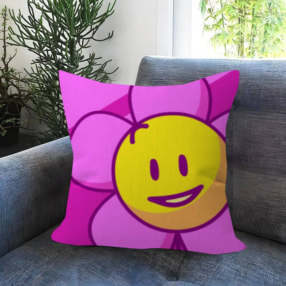 Bfdi Battle For D-Dream Island Pillowcase Toon Gift Cushion Cover Bedroom Home Sofa Chair Seat Decor Pillow Case