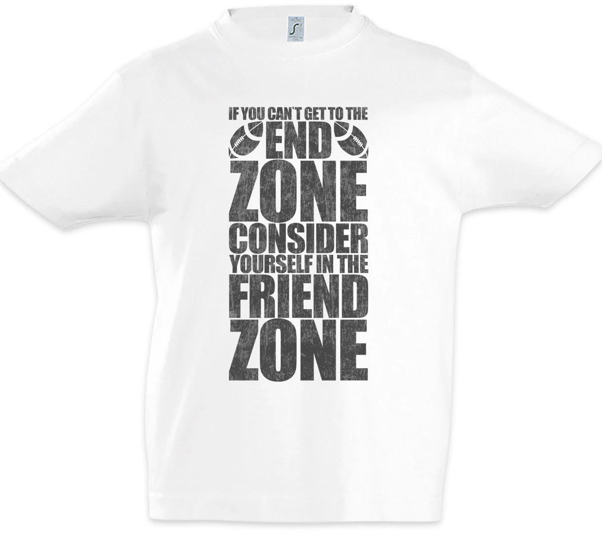 End Zone Friend Zone Kids Boys kids boys T-Shirt Fun American Football Get to Friendship 130