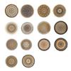 Ronde Jute Placemats voor Tafel, Geweven Jute Onderzetters, Rustieke Natuurlijke Vezel Matten voor Borden Kopjes, Boerderij Keuken Eetkamer Decor