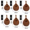 Wall-Mounted Handwoven Cotton Rope Storage Basket for Vegetables and Fruits
