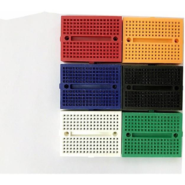 170 Points Mini Breadboard for Arduino Proto Shield 6 PCS and 6 Colors