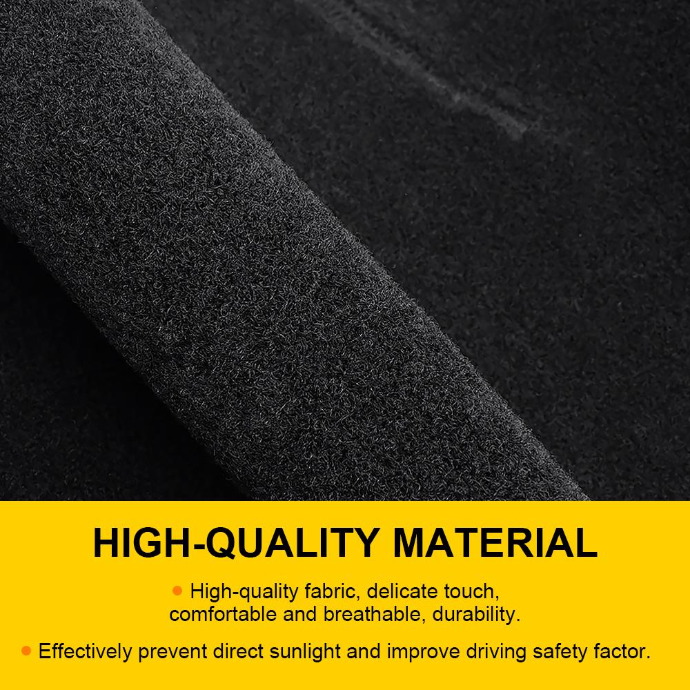 LHD Car Dashboard Cover Mat Pad for Hyundai Palisade 2020-2024 Anti-UV Dash Sunshield Protect Carpet without HUD Anti-Reflective