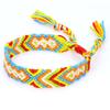 Bohemian Woven Friendship Bracelets for Women Girl Fashion Braided Handmade Tassels Wrap Boho Bracelets Adjustable
