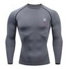 Men Compression T-Shirt  Fitness Running Sports Quick-Dry Frieren Breathable Short Sleeves Stretchy Fabric for Summer Workouts
