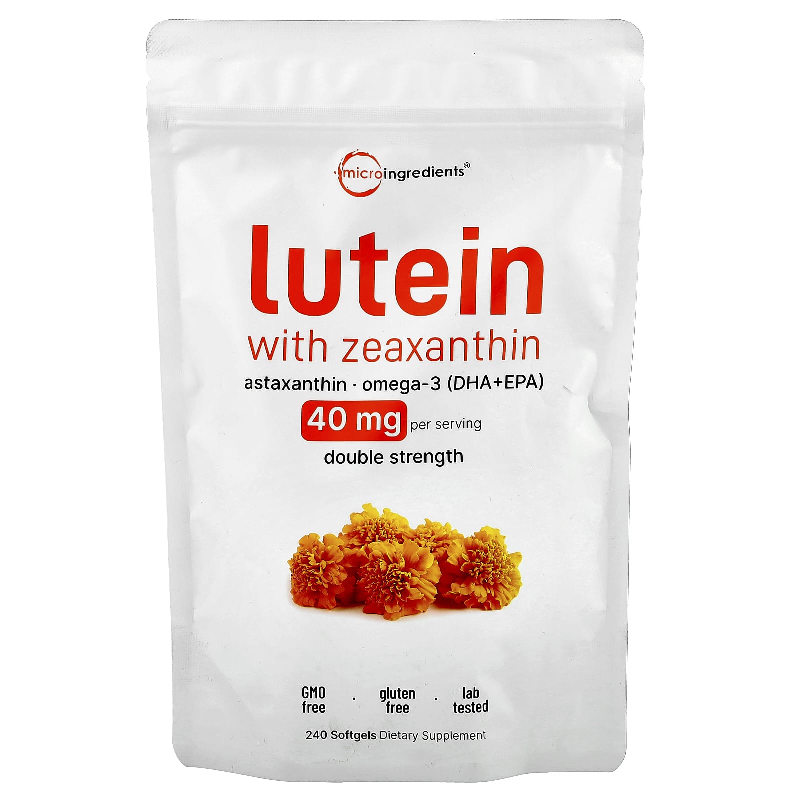 

Lutein & Zeaxanthin, 240 Softgels