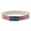 Alloy Handmade Leather Bracelet Men Printed Anchor Braslet Magnet Clasp Vintage Sports Wrist Guard Jewelry Gift Homme Pulsera