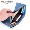 RFID Blocking Japanese Cowhide Women's Ultra-Thin Mini Wallet