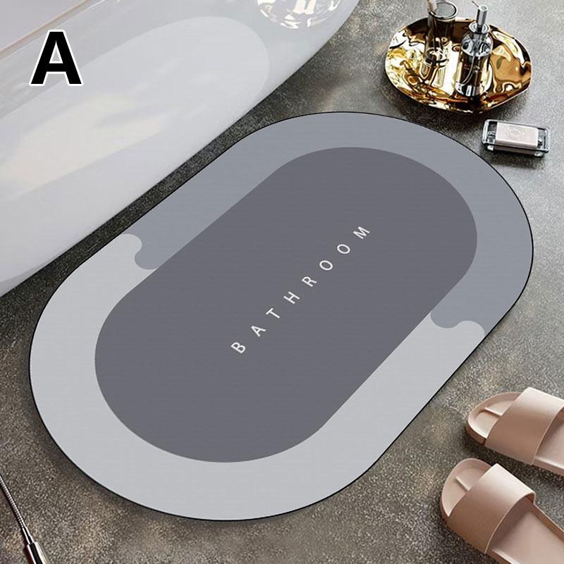 Bath Mat Bathroom Rug Napa Skin Easy To Clean Non slip Super Water